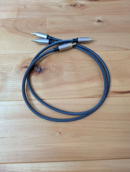 同軸 デジタル アナログ オーディオ用 RCA ケーブル 50cm 2本