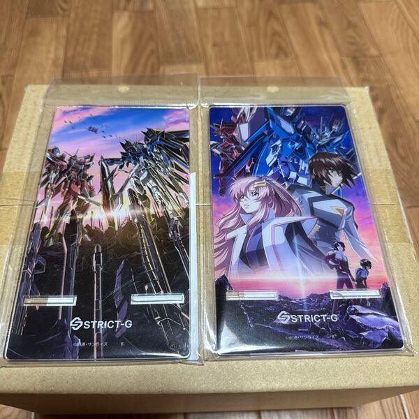 STRICT-G スマホスタンド 2個セット 機動戦士ガンダムSEED FREEDOM