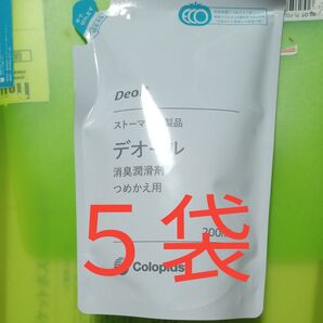 デオール消臭潤滑剤 つめかえ用 コロプラスト 5袋