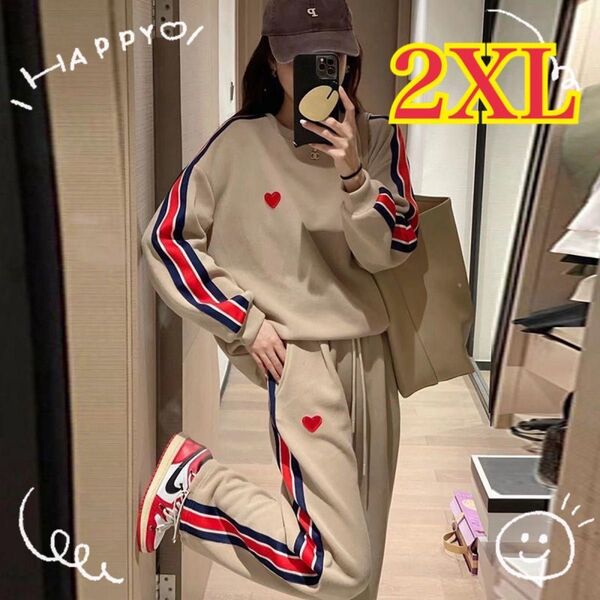 スウェット ジャージ セットアップ 上下 サイドライン ユニセックス 裾絞り トレーナー おしゃれ スポーツウェア 上下セット