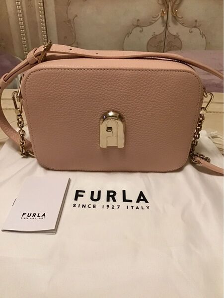 FURLA ショルダーバッグ ピンクベージュ