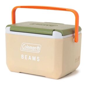 Coleman×BEAMS 別注 テイク6 クーラーボックス ベージュ×オリーブ 2024 コールマン COLEMAN BEAMS