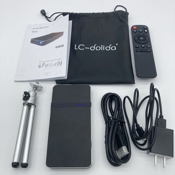 FunLogy MOBILE PROJECTOR FN-03 モバイルバッテリー付き 超小型モバイルプロジェクター