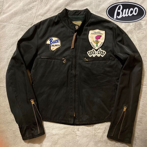 希少 ヴィンテージ The REAL McCOY’S BUCO ザリアルマッコイズ ブコ ナイロン ライダースジャケット