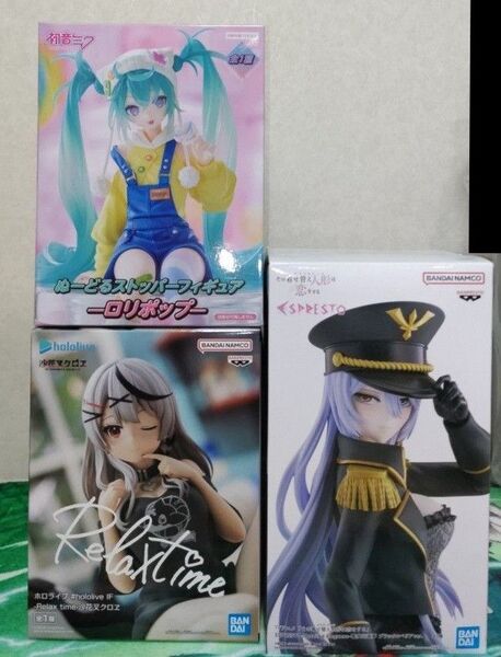その着せ替え人形は恋をする 喜多川海夢 ブラックロベリア 初音ミク ぬーどるストッパー ホロライブ 沙花叉 クロヱ フィギュア