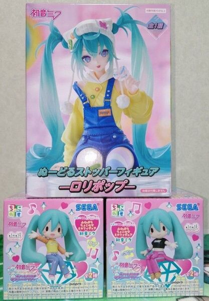 初音ミク ぬーどるストッパー ロリポップ ふわぷちちょこのせ フィギュア