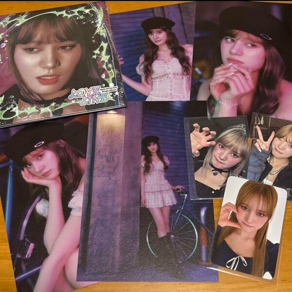 NiziU ニナ LOVE LINE Digipack ポストカード トレカ フォトカード sound wave 特典