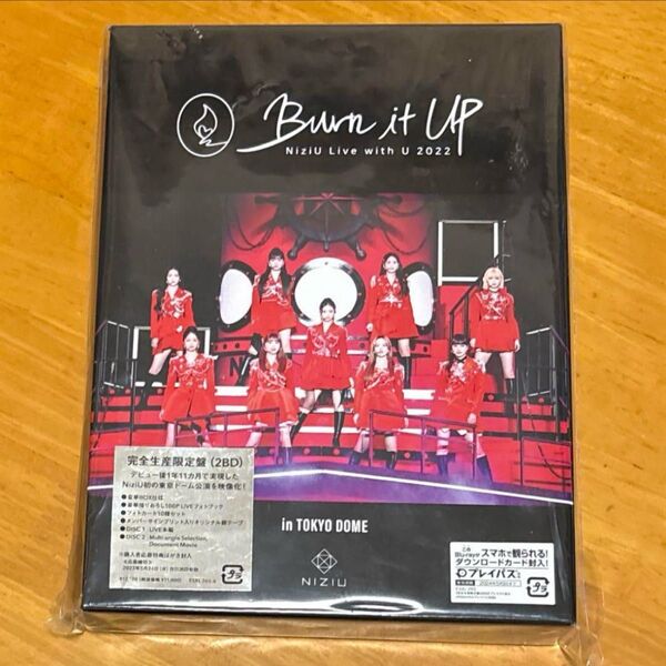 NiziU Blu-ray ブルーレイ Burn it Up 完全生産限定盤
