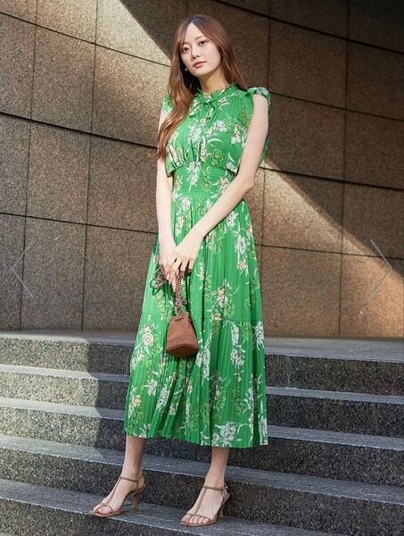SNIDEL Sustainable20周年プリントワンピース F サイズ1