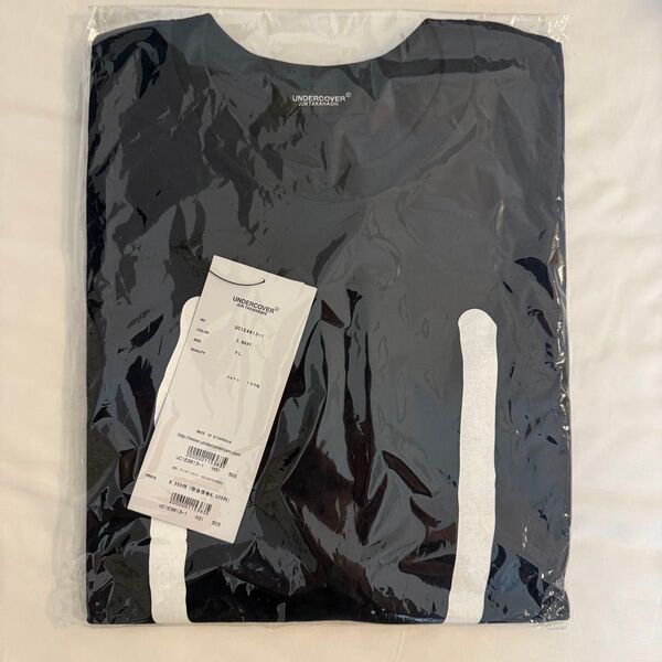 ネイビー XL 長場 雄 UNDERCOVER Uロゴ Tシャツ