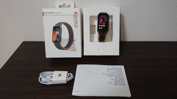 HUAWEI Band8 美品 換えバンド3本付き スマートウォッチ ファーウェイ バンド8
