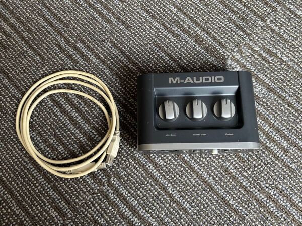 M-AUDIO FastTrack 動作品 USBオーディオインターフェース