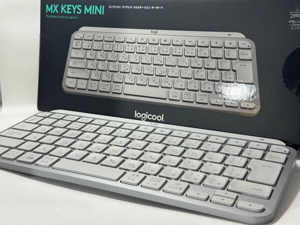 ロジクール MX KEYS KX700PG キーボード ワイヤレス MINI イルミネーション 無線