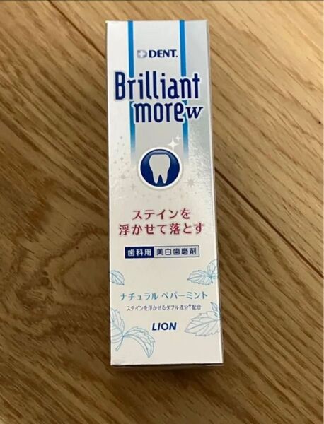 ブリリアントモアW ナチュラルペパーミント 90g