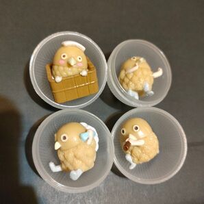 キングダム 河了貂とおふろ バスボールの中身のフィギュア 4種セット
