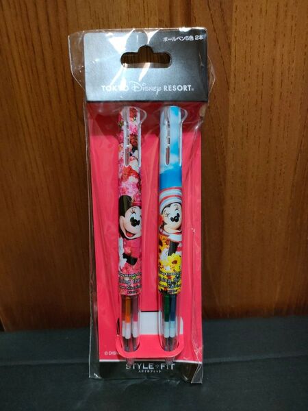 ディズニー 蜷川実花 ミニー 5色ボールペン 2種類セット ゲルインクボールペン 0.38mm コラボ