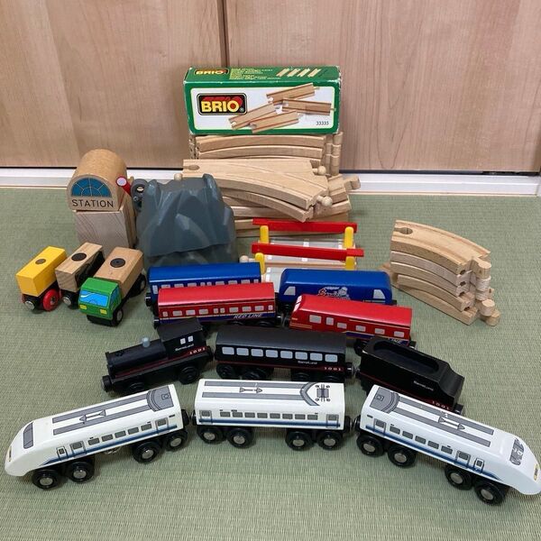 BRIO 木製レール 新幹線 ボーネエクスプレス 色々セット