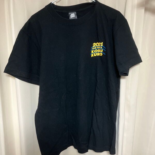 【コブクロ】中古Tシャツ KOBUKURO 2021 FAN FESTA Tシャツ 黒 Mサイズ