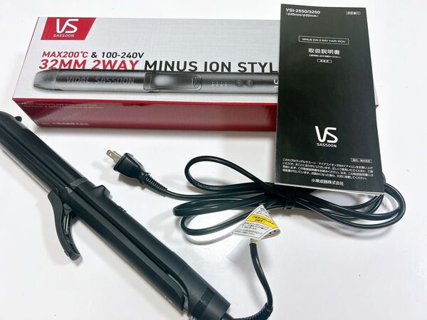 ヴィダルサスーン マイナスイオン2WAYアイロン VSI-3250/KJ