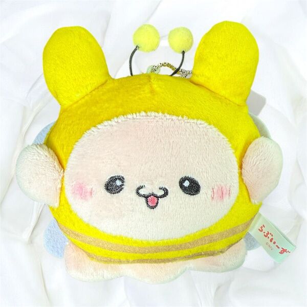 【新品】らぶいーず ミツバチになるもん ボールチェーン付き ぬいぐるみ 13cm 〈ぴょんちー〉