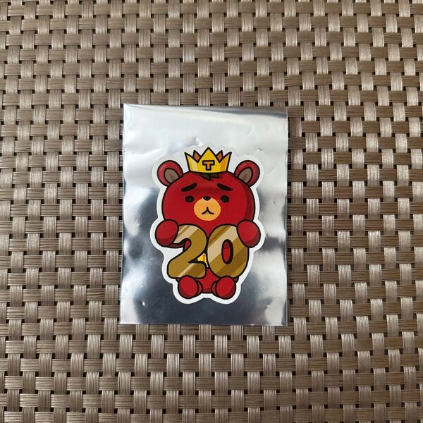 東方神起 ポップアップストア購入特典 TBちゃんステッカー