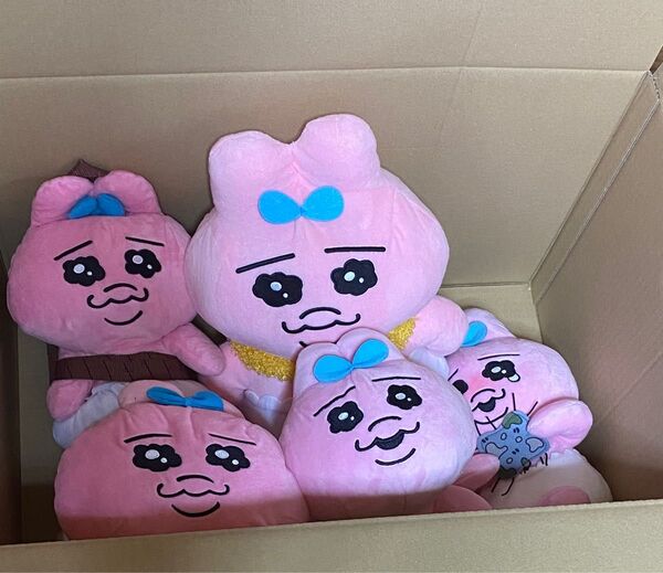 おぱんちゅうさぎ ぬいぐるみ 5種 まとめ売り セット