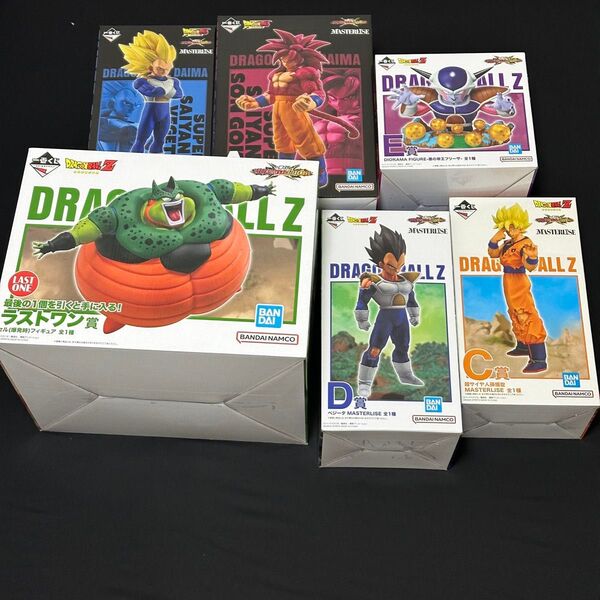 ドラゴンボール 一番くじ VSオムニバスCROSS フィギュア、下位賞 フルコンプセット