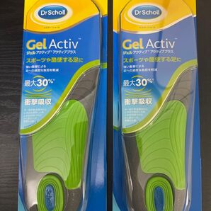 Dr. Scholl ドクターショール ジェルアクティブス ポーツ用 M (25.5cm~29.5cm)×2個
