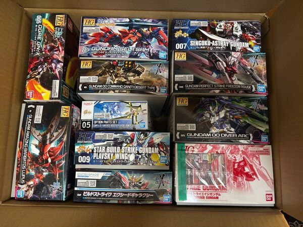 定価以下!HG ビルドシリーズ ガンダム プラモデル11点セット