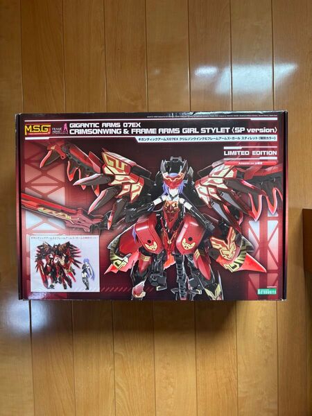 コトブキヤ ギガンティックアームズ07EX クリムゾンウィング&フレームアームズガール スティレット 特別カラー