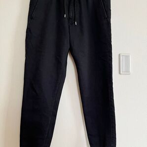 ナノユニバース ジョガーパンツ 黒 M