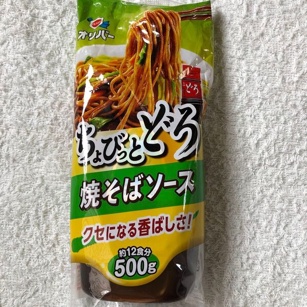 焼きそばソース ちょびっとどろ 500g オリバー 香ばしさ 濃厚ソース スパイスエキス 本来の旨みと辛み