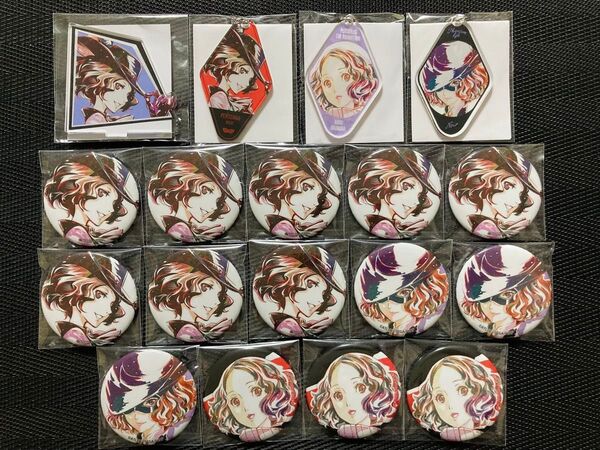 ペルソナ5 Ani-Art 缶バッジ アクリルスタンド アクリルキーホルダー 奥村春 ノワール アルマビアンカ