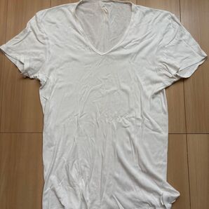 UNIQLO ユニクロ VネックTシャツ Lサイズ ホワイト
