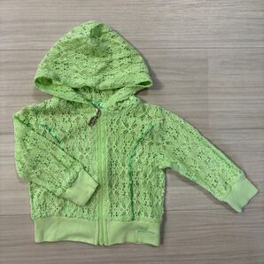 GUESS レースパーカー 黄緑 春 18M