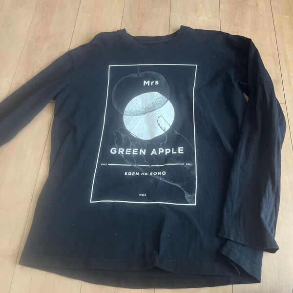 Mrs. GREEN APPLE エデンの園 ロンT 黒 ブラック