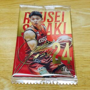 Bリーグ ツインウエハース 佐々木隆成 サインカードレア