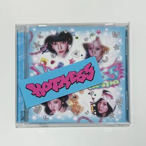 aespa HOT MESS Japan 1st Single CD 通常盤 ロゴステッカー付き