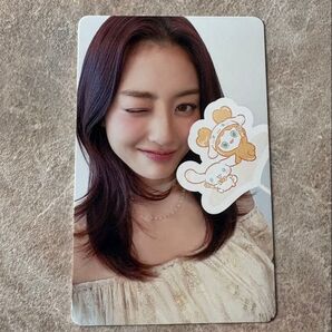 TWICE LOVELYS×SANRIO CHARACTERS ジヒョ JIHYO トレカ サンリオ 購入特典 シナモン