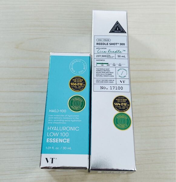 VT cosmetics ヒアルロニックロー100 リードルショット300 2点セット 未使用
