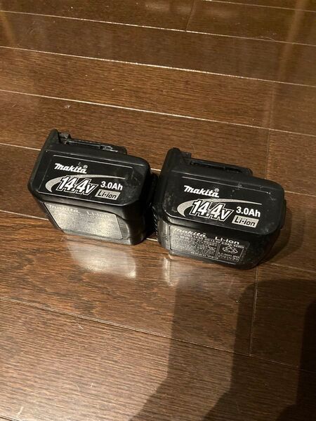 makita マキタ バッテリーのみ BL1430B DC14,4V 3,0Ah 2個セット