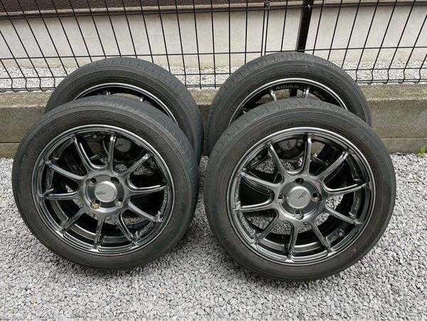 2番 165/55R15 75V ヨコハマ アドバン ADVAN Racing おまけタイヤ付き 単体購入お断り