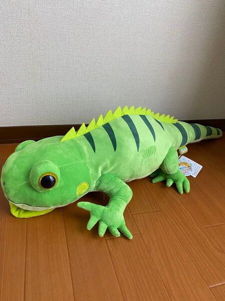 ぬいぐるみ レオパのきいちゃん みどりちゃん なかよし 82cm