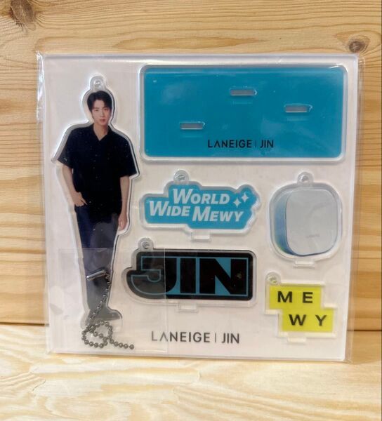 BTS ジン JIN ラネージュ コラボ アクリルスタンド キーリング アクスタ
