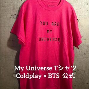 My Universe Tシャツ Coldplay × BTS 公式 Lサイズ JIN ジン