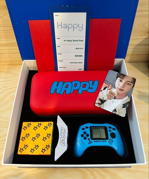 BTS ジン Happy スペシャルステージ 入場 特典 ギフト トレカ BOX