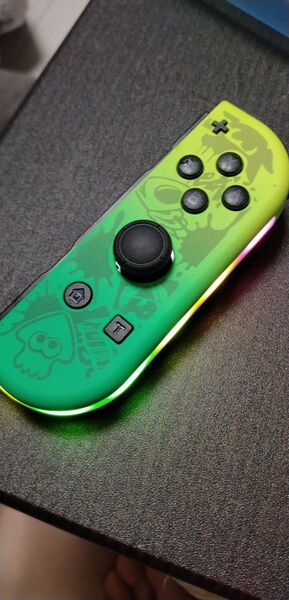 Switch コントローラー スプラトゥーン デザイン ジャンク扱い 部品取り