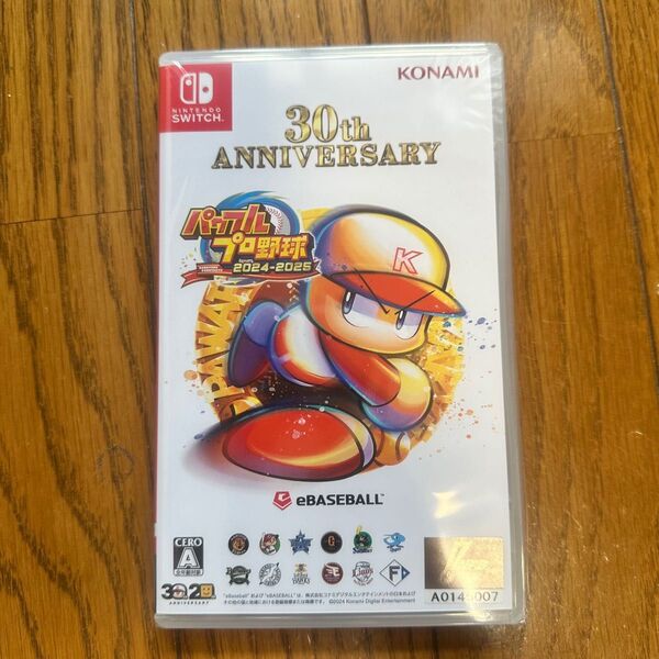 新品未使用 Switch パワフルプロ野球 30th ANNIVERSARY 2024-2025 ソフト Nintendo
