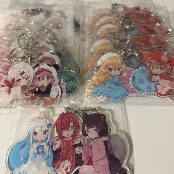 にじさんじ DMMスクラッチ アクキー 14個セット