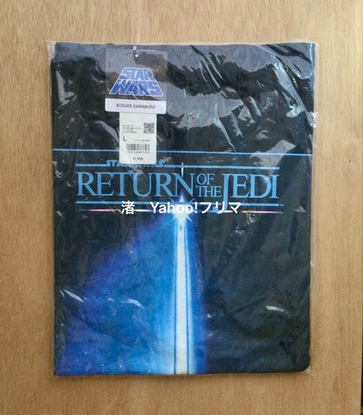 【新品・未使用】ユニクロ スター・ウォーズ ジェダイの帰還 UT ブラック L